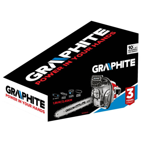 GRAPHITE 58G943 Benzines láncfűrész 1.8kW (2,45LE), 18" (458mm)