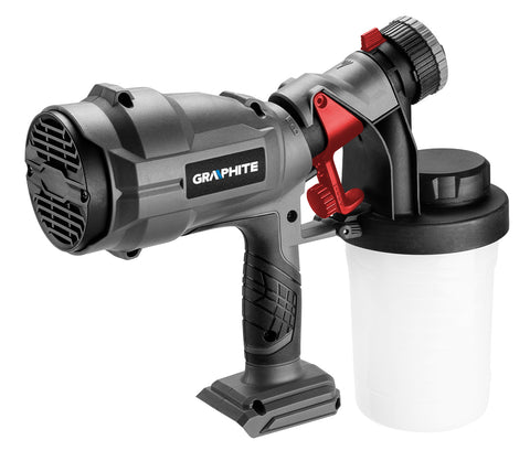 GRAPHITE 58GE103 Akkus festékszóró pisztoly HVLP Energy+, 18V, max. viszkozitás 60DIN, 700ml/p, 243W, akku nélkül!!!