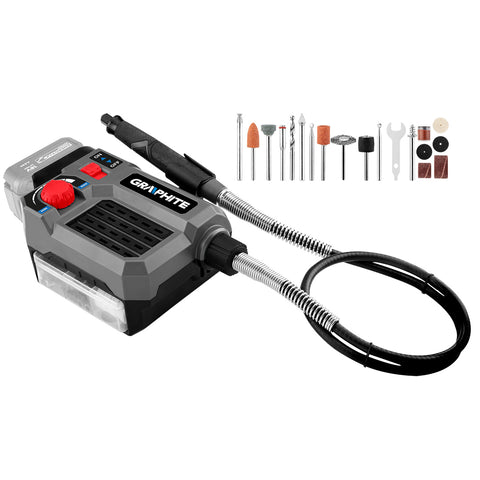 GRAPHITE 58GE107 Akkus multi csiszológép Energy+ 18V, akku nélkül!!!