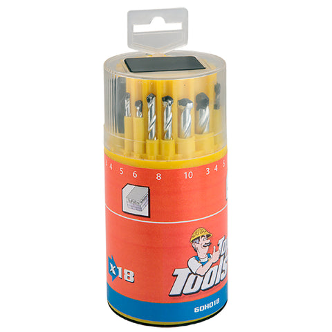 Top Tools 60H018 FÚRÓKÉSZLET KOMBINÁLT VEGYES 18db