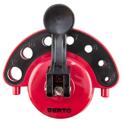 VERTO 60H840 Gyémánt fúrókészlet 8db 5-12mm fúrószár, fúrószár vezető