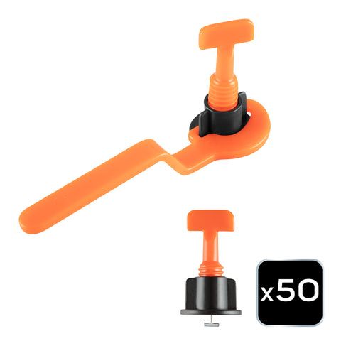 NEO TOOLS 61-105 Csempeszintező készlet 50db