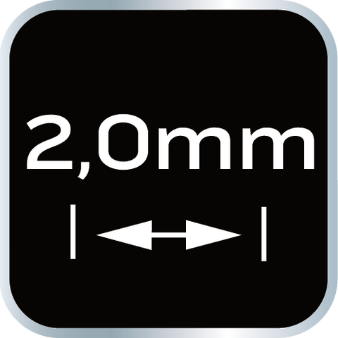 NEO TOOLS 61-108 Hézagoló-, fugakereszt - 2mm, 200db