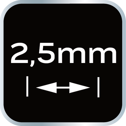 NEO TOOLS 61-110 Hézagoló-, fugakereszt - 2.5mm, 150db