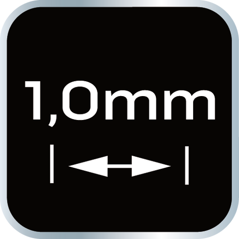 NEO TOOLS 61-113 Hézagoló-, fugakereszt körmerevítéssel 1,0mm, 100db