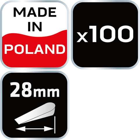 NEO TOOLS 61-123 CSEMPEÉK 100db 28mm