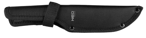 NEO TOOLS 63-116 Túlélőkés, full-tang, 24cm, rozsdamentes acél, bambusz nyél, penge:14.5cm