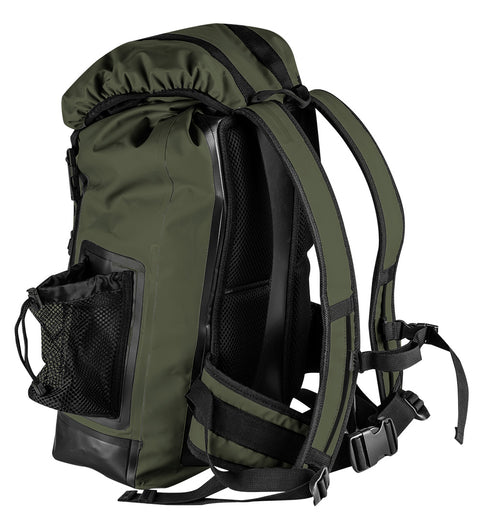 NEO TOOLS 63-131 Vízálló hátizsák 600D, 30L, 32x63x18cm, sötétzöld