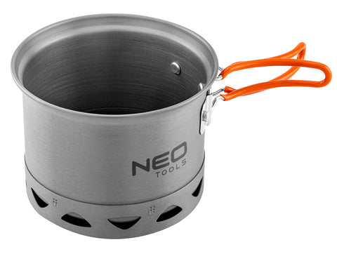 NEO TOOLS 63-144 Kemping főzőedény készlet 2az1-ben
