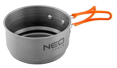 NEO TOOLS 63-144 Kemping főzőedény készlet 2az1-ben