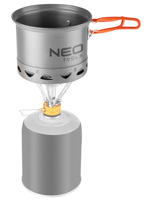 NEO TOOLS 63-144 Kemping főzőedény készlet 2az1-ben