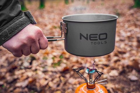 NEO TOOLS 63-145 Kemping főzőedény készlet 3 részes