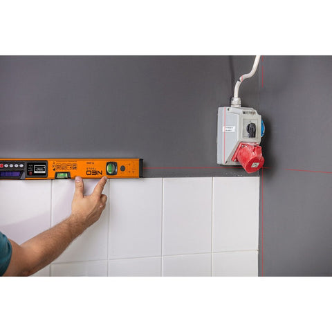 NEO TOOLS 71-200 Digitális vízmérték, szögmérővel és lézer irányzékkal, 2 libellás, 60cm