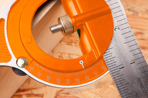 NEO TOOLS 72-120 Profi szögmérő, derékszög és vonalzó, rozsdamentes-alu 30cm