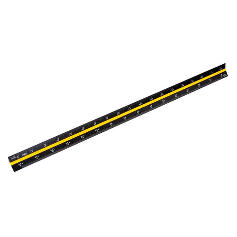 NEO TOOLS 72-205 Műszaki vonalzó, 3 élű, 30cm, alumínium