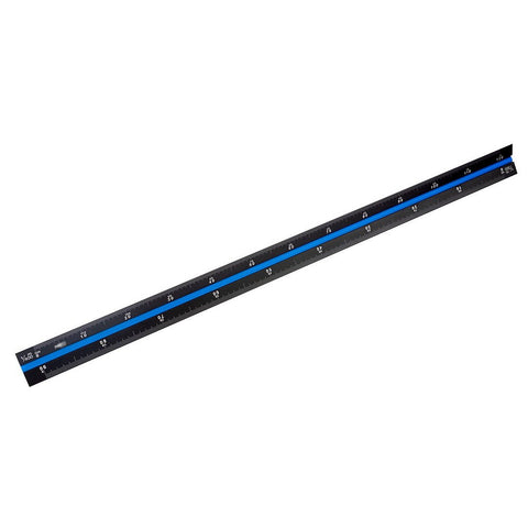 NEO TOOLS 72-205 Műszaki vonalzó, 3 élű, 30cm, alumínium