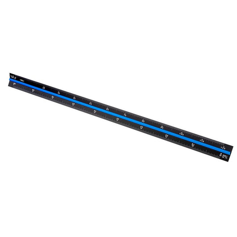 NEO TOOLS 72-205 Műszaki vonalzó, 3 élű, 30cm, alumínium