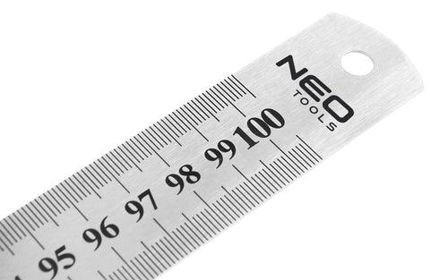 NEO TOOLS 72-210 Acél vonalzó 100cm rozsdamentes
