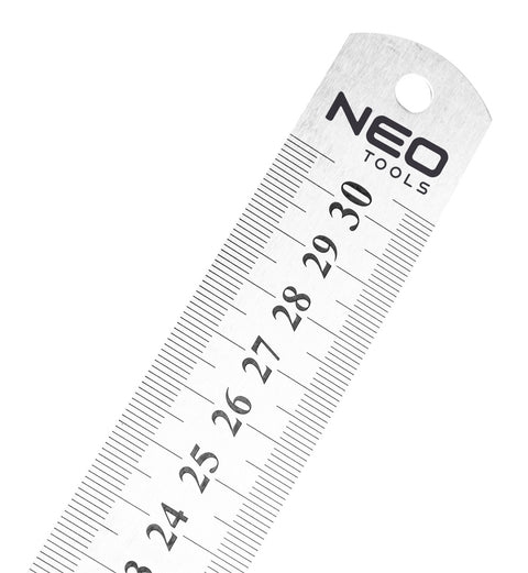NEO TOOLS 72-213 Acél vonalzó 30cm rozsdamentes