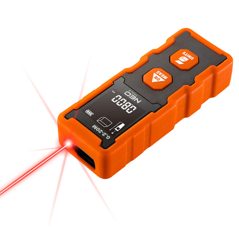 NEO TOOLS 75-202 Lézeres távolságmérő, hatótáv: 20 m