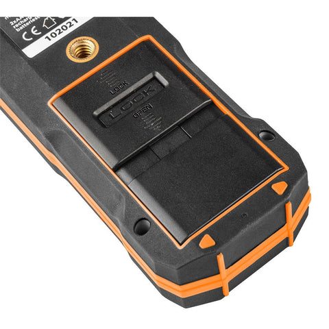 NEO TOOLS 75-204 Lézeres távolságmérő, hatótáv: 60 m, IP54, fröccsenő víz védelem