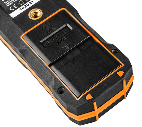 NEO TOOLS 75-206 Lézeres távolságmérő, hatótáv: 100 m, IP54, fröccsenő víz védelem