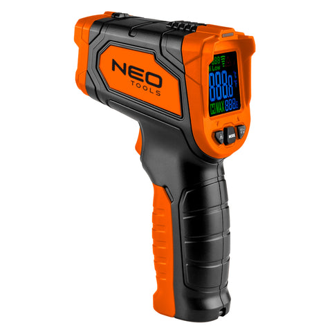 NEO TOOLS 75-276 Infra hőmérő, 50-880 C, folyadék, levegő, test