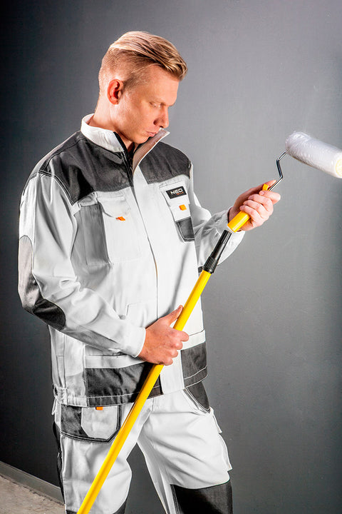 NEO TOOLS 81-110-XXL Munkadzseki, HD, fehér, XXL/58