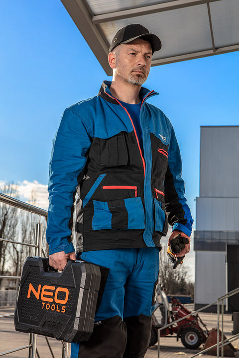 NEO TOOLS 81-215-XXL Munkadzseki HD+, 100% pamut, 275 g/m6, XXL