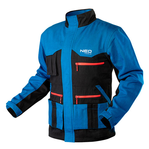 NEO TOOLS 81-215-L Munkadzseki HD+, 100% pamut, 275 g/m2, több méretben