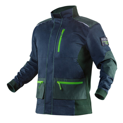NEO TOOLS 81-216-L Munkadzseki PREMIUM, 62% pamut, 35% poliyester, 3% elastane, több méretben