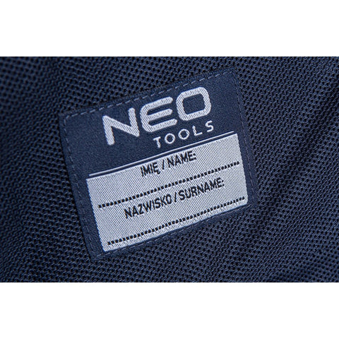 NEO TOOLS 81-217-S Munkadzseki PREMIUM, 100% pamut, hasadásgátló szövet, S