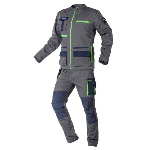 NEO TOOLS 81-217-XXXL Munkadzseki PREMIUM, 100% pamut, hasadásgátló szövet, XXXL