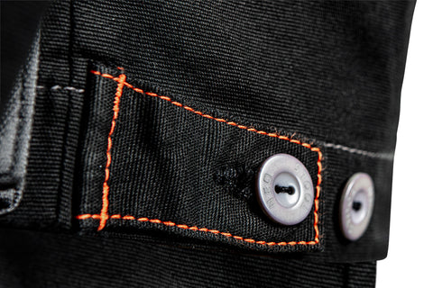 NEO TOOLS 81-218-S Munkadzseki, HD, karcsúsított(slim fit), 60% pamut, 37% polyester, 3% elastane, 285 g/m2, S