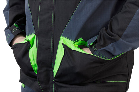 NEO TOOLS 81-219-XL Munkadzseki, Motosynteza, 100% pamut szakadásmentes szövet, 210g/m2, XL