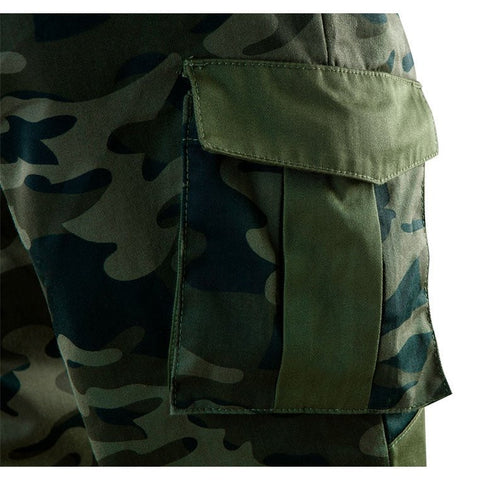 NEO TOOLS 81-221-S Munkanadrág terepmintás, CAMO, 60% pamut, 40% polyester, 255 g/m2, S