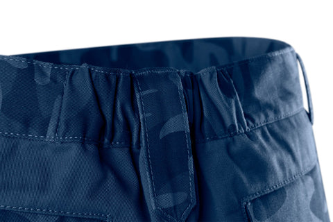 NEO TOOLS 81-223-XS Munkanadrág tengerészkék terepmintás, Camo, Navy, 60% pamut + 40% poliészter, XS