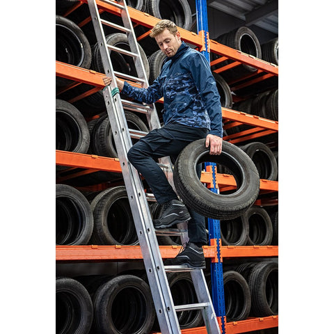 NEO TOOLS 81-224-XXL Munkanadrág, tengerészkék, Navy, 60% pamut + 40% poliészter, XXL