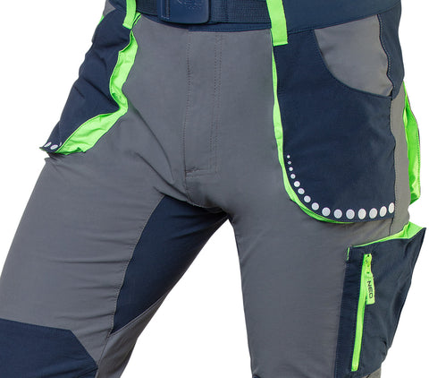 NEO TOOLS 81-231-XXXL Munkanadrág PREMIUM, 90% poliamide, 10% elastane, 170 g/m2, 4 irányban nyúlik, XXXL