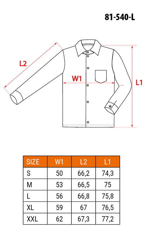 NEO TOOLS 81-540-XXL Munkaing, flanel, piros-fekete-fehér, 100% pamut, XXL
