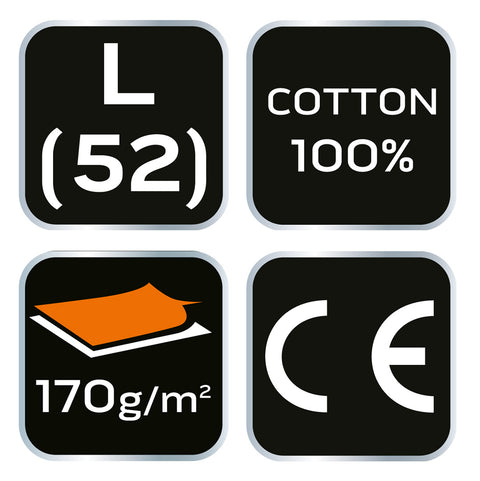 NEO TOOLS 81-546-XXXL Munkaing, flanel, zöld-fekete, 100% pamut, XXXL