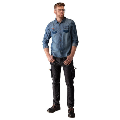 NEO TOOLS 81-549-XXXL Munkaing, farmer, DENIM, 100% pamut, XXXL
