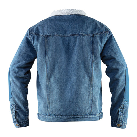 NEO TOOLS 81-557-XL Munkadzseki, farmer, DENIM, béléssel, XL