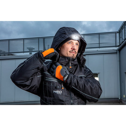 NEO TOOLS 81-570-XXL Munkakabát, Oxford szövettel, téli kivitel, XXL