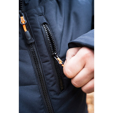 NEO TOOLS 81-574-XXXL Munkakabát, téli kivitel, Fekete, XXXL