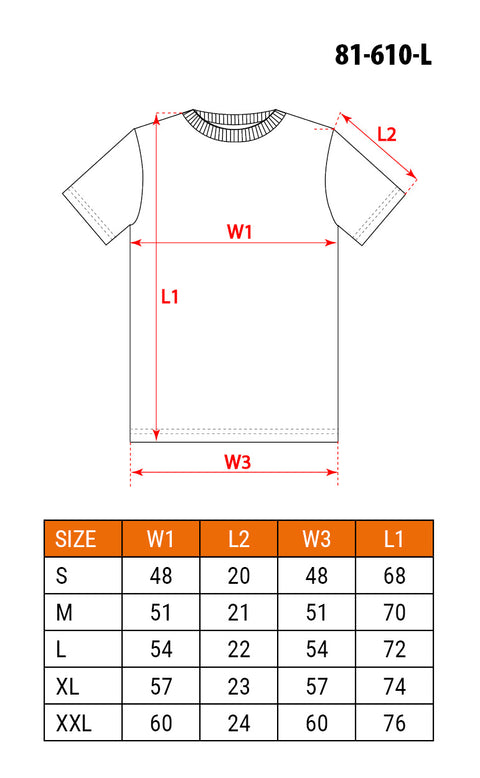 NEO TOOLS 81-610-XL Munkapóló, fekete, 100% pamut, XL