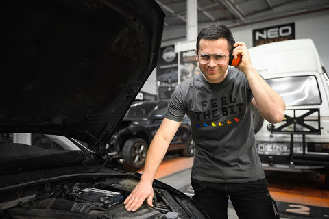 NEO TOOLS 81-641-XXXL Munkapóló, FEEL THE BIT, 100% pamut, 180g/m2, XXXL