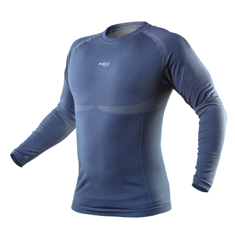 NEO TOOLS 81-662-L/XL Hosszú ujjú Thermo aláöltözet COOLMAX, több méretben