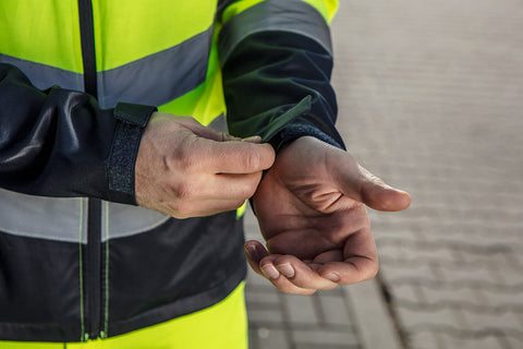 NEO TOOLS 81-742-XXXL Munkadzseki, láthatósági, VISIBILITY, citromsárga, 60% pamut, 40% polyester, 260 gsm, XXXL