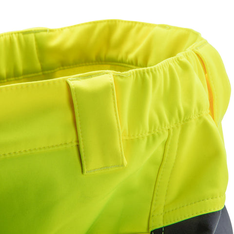 NEO TOOLS 81-750-M Munkanadrág, láthatósági, softshell, citromsárga, M